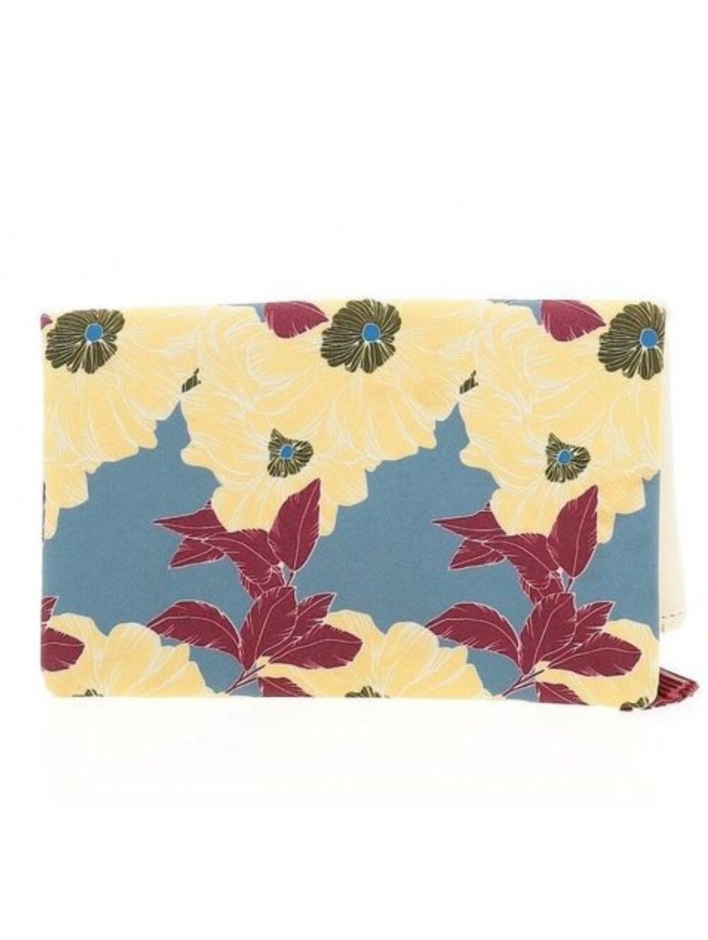 RACHEL PALLY Floral Zip-Top Clutch Bag - Blue & Yellow